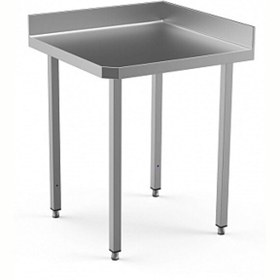 Resim Electrolux Professional Köşe Tip Çalışma Tezgahı Sırtlı Demonte - 700 MM CTUD7N 