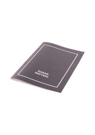 Resim Gülpaş Karar Defteri Plastik Kapak 40 Yaprak N11.4392 