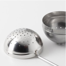 Resim Çay Süzgeci Uzunluk 16 Cm Demlik Süzgeci Asılabilir Süzgeç Paslanmaz Çelik Kaliteli Ikea 