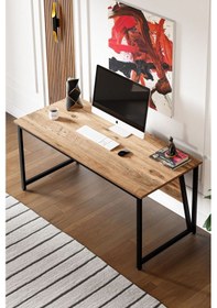 Resim Ms2 Çalışma Masası,ofis Masası - 70x160 Cm - Çam Ms2 - 160 - Çam 