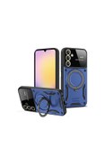 Resim artlab Art Galaxy A54 5G Kılıf Joy Lens Standlı Kapak - Lacivert Lab 