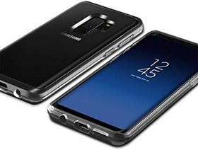 Resim Vrs Design VRS91658 Galaxy S9 Plus Crystal Bumper Kılıf, Metallic Black 