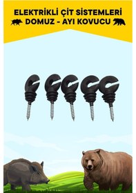 Resim Atlas Elektrikli Çit 1000 Adet İzalatör 