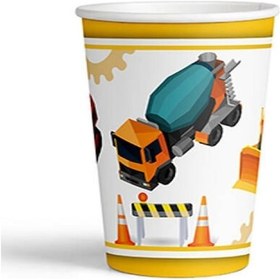 Resim İnşaat Temalı Bardak 