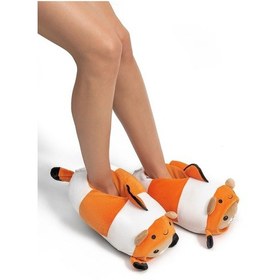 Resim Twigy Torik Kadın,Garson Boy Hayvanlı Panduf Turuncu 36/41 CC0601 Turuncu 