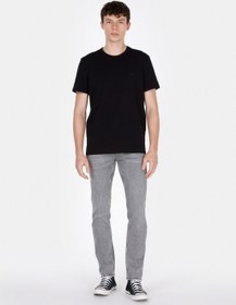 Resim Straight Fit Erkek Black Denim Jean Fermuarlı Pantolon Colin's