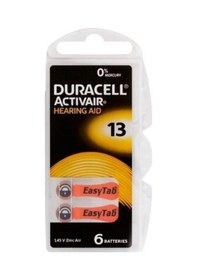 Resim Duracell 13 İşitme Cihazı Pili 6'lı 