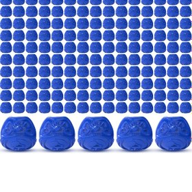 Resim Wezone Tek Kullandıkdan Atılabilir Dikiş Makyası Mürekkebi Bardakları, Sağlıklı Ve Sabit Tabanlı, 200 Adet Mavi Seti 