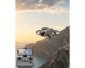 Resim Nemere Ithalat Uzaktan Kumandalı Mini Drone Hd Kamera Işıklı Tasarım 