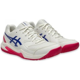 Resim Asics 1042a237z Gel-dedicate 8 Tenis Krem Kadın Spor Ayakkabı Krem 