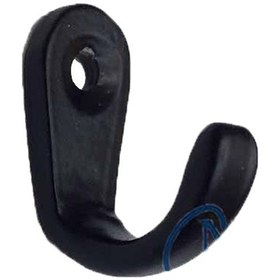 Resim Tekli Anahtar, Bijuteri, Vitrin, Dekor Askısı - Siyah, 10x18x22 Mm 