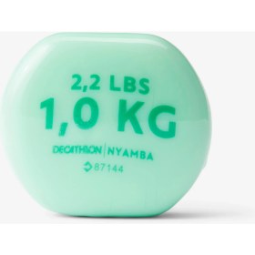 Resim Yeşil 1 kg Dambıl - 2 Adet - Fitness 