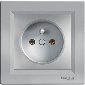 Resim Schneider Asfora Plus Alüminyum Ups Priz Çerçeveli - Eph2800161 