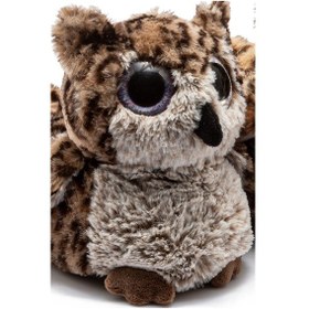 Resim Baykuş Kadın Hayvanlı Panduf Kahverengi 36/41 Kahverengi 