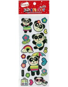 Resim Ticon 3d Sticker Puffy 177574 (kabartmalı) 3d-3 