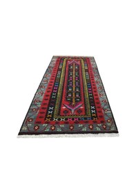 Resim Zehra Abla Halı Yeni El Dokuma 6m2 Karabağ Yün Kilim 6373 