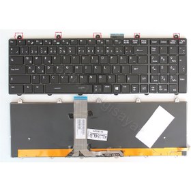 Resim MSI Uyumlu Gt60, Gt70 Notebook Klavyesi - Siyah - Tr - Backlit 127140101509 