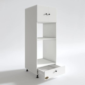 Resim Kenzlife fırın dolabı kamile byz 162x60x56 mutfak çekmeceli ayaklı 