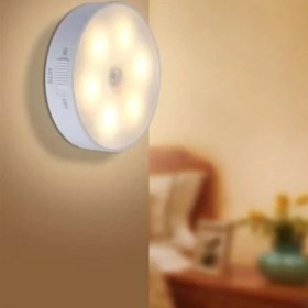 Resim MCM Group Sensörlü Mıknatıslı Yapışkanlı - Çekmece - Dolap Köşe Aydınlatıcı Kablosuz Şarjlı LED Spot Mutfak Lamba 