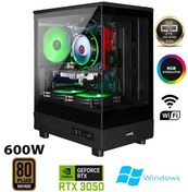 Resim Turbox TC93 R7-5700X 32 GB 1 TB SSD RTX3050 W10P Masaüstü Oyuncu Bilgisayarı 