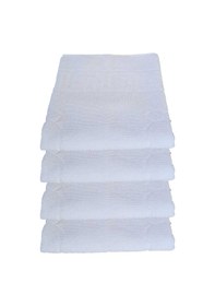 Resim 4 Lü Ayak İzli Banyo Paspas 100 Pamuklu Ayak Havlusu Diğer 