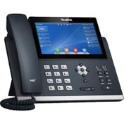 Resim Yealink T48U IP Telefon PoE Destekli Adaptörsüz Masaüstü Telefon 