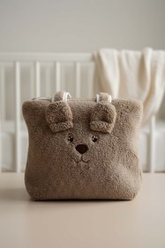 Resim Peluş Ayıcık Anne Bebek Bakım Çantası 