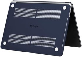 Resim BUFF LABS Blogy MacBook Pro 14.2 İnç ile Uyumlu Crystal Fit Kılıf (Lacivert) 