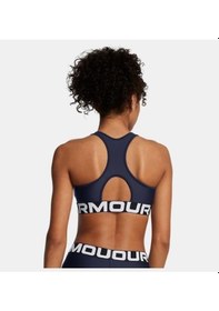 Resim Under Armour Ua Hg Authentics Mid Branded Kadın Spor Sütyeni-30465 Lacivert 