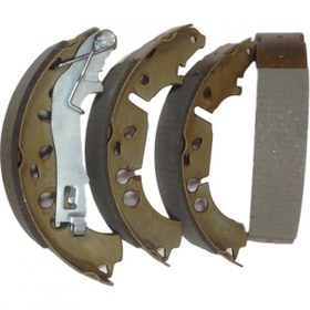 Resim Bosch 0986487568 Arka Fren Balatası (Pabuc) P206 P206+ (T3E) 1.1 1.4 1.4hdı 1.6 1.9d Abs 98 Bosch Tıpı (180*32) 