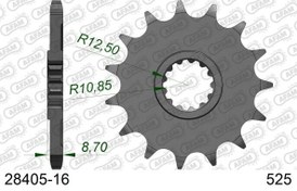 Resim KAWASAKI ZX-9R ÇELİK ÖN DİŞLİ #525 Afam