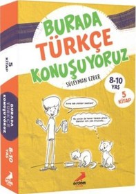 Resim Burada Türkçe Konuşuyoruz Seti - 5 Kitap Takım - Süleyman Ezber - Erdem Çocuk 