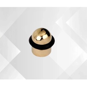 Resim Daders Home Lüks Kapı Stoperi, Renk, 4cm Yükseklik, Kauçuk Tamponlu, Metal Gövde, Çarpma Önleyici Kapı Durdurucu 
