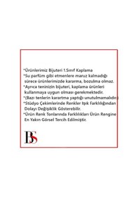 Resim Beyaz Kristal Taş - Nazar Boncuklu Kadın Halhal Kırmızı - Beyaz 