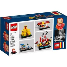 Resim LEGO® Iconic 40290 Yapım Parçasının 60 Yılı 421 Parça 