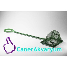 Resim Resun Kepçe 13 CM Akvaryum Balık Kepçesi 