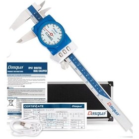 Resim Dasqua 3004-0005 Dijital Ekranlı Saatli Kumpas 0-150mm Diğer 