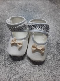 Resim elfnur Unisex Bebek Mavi Bebek Patiği 