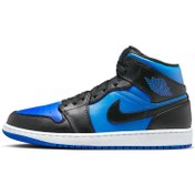 Resim Air Jordan 1 Mid Erkek Basketbol Ayakkabısı 