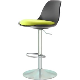 Resim Boombar Nadya Bar Sandalyesi - Sarı Deri - 9537S0113 