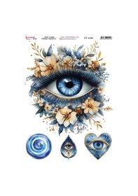 Resim Pirinç Dekopaj Kağıdı 30x42cm Pt-4206 