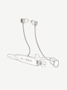 Resim Linktech H987 SD Kart Çift Cihaz Bağlantılı Boyun Asklı Bluetooth Kulaklık - 70 Saat 