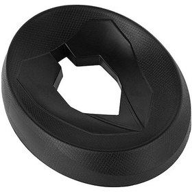 Resim Dancemonkey Siyah Pu Poliüretan Kask Standı - 24.5x19.5x5cm, 350g 