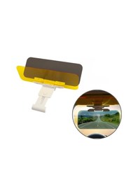 Resim Boatshop1 Model Y Gündüz Gece Anti Parlama Dazzling Gözlük Sarı Ve Gri Araba Güneşlik Çift Kullanım 