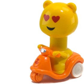 Resim Oyuncak Emoji Scooter Basgit Kırılmaz 12 cm 