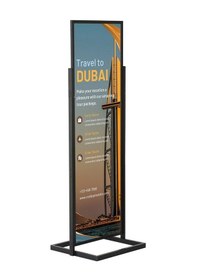 Resim Eko Poster Pano 50x170cm Siyah 50 x 180 CM 