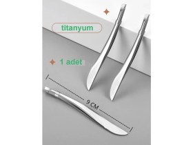 Resim Solingen Cımbız Titanyum Çelik 721245 1 Adet Ergonomik Tasarım ile Yüz ve Vücut Tüy Alma 