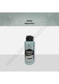 Resim Cadence Hibrit Metalik Multisurface Boya 120 Ml. Hm809 Bebek Mavi 