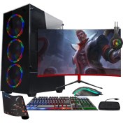 Resim Fullforce Ff60 Intel I5 4570 16gb Ram 256gb 500gb Hdd Ssd 4gb Ekran Kartı 23,6" Oyuncu Masaüstü Pc 
