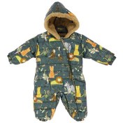 Resim Safari Baskılı Kozmonot Yeşil 